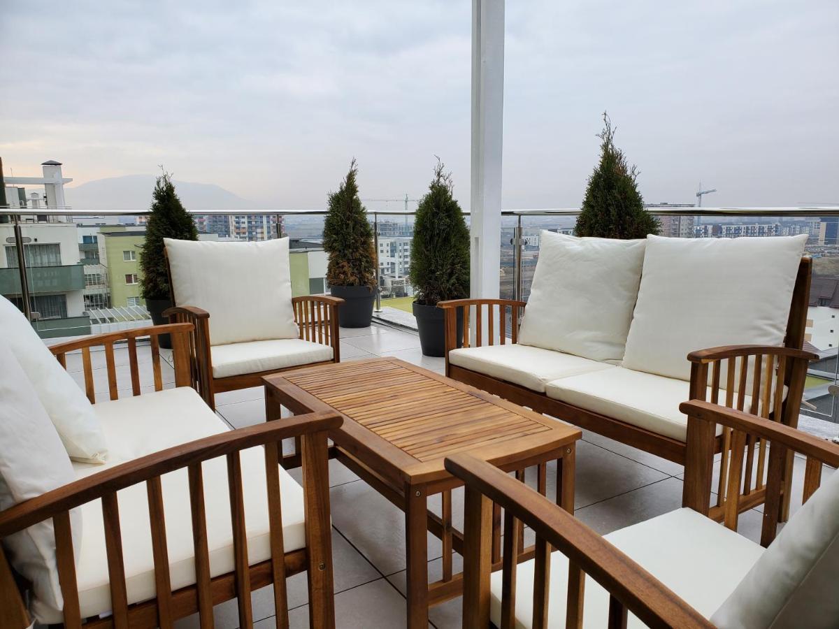 Jad- Penthouse With Jacuzzi And Mountain View - Coresi Braşov Exterior foto